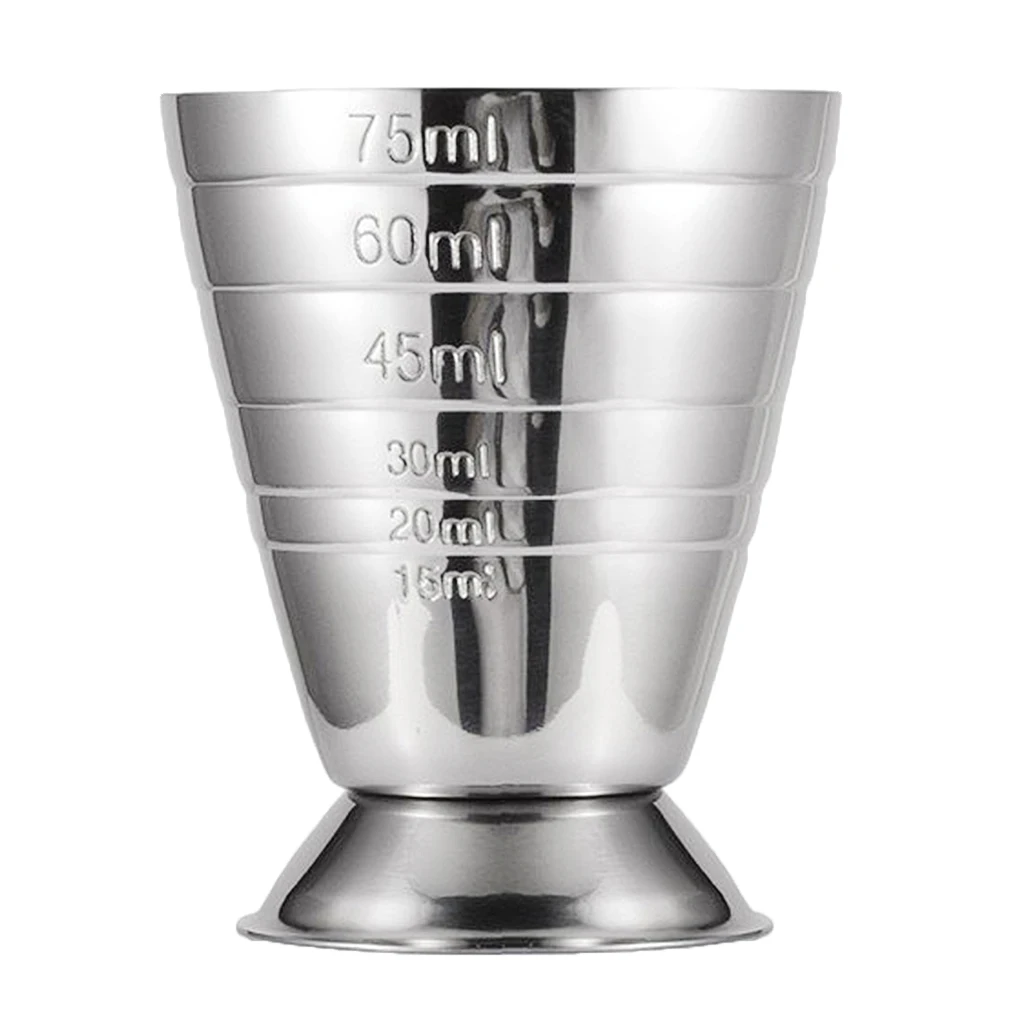 Мерная чашка из нержавеющей стали жидкая мини-Эспрессо стеклянная многоцелевая