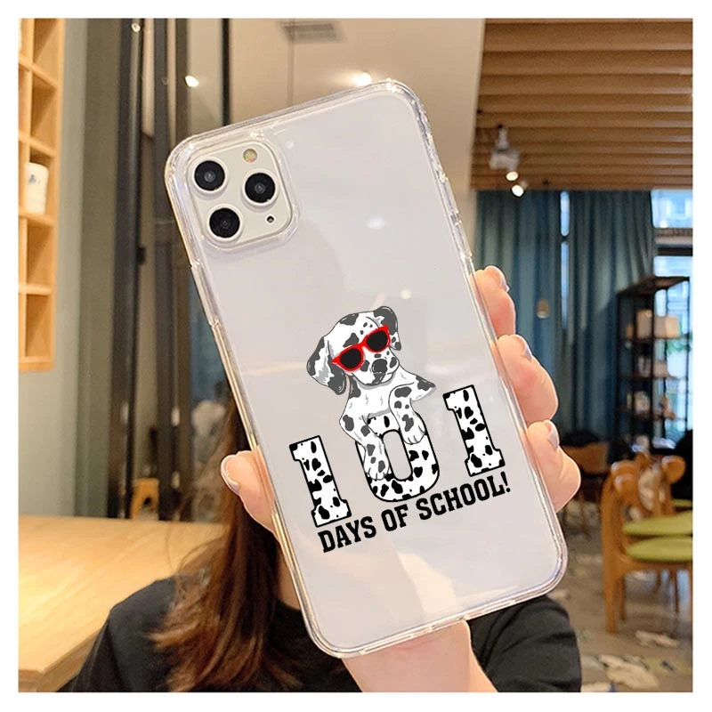 101 далматинец Забавный Милый щенок собаки Fundas чехол для телефона iPhone 6 6S 7 8 Plus 5S X Xs