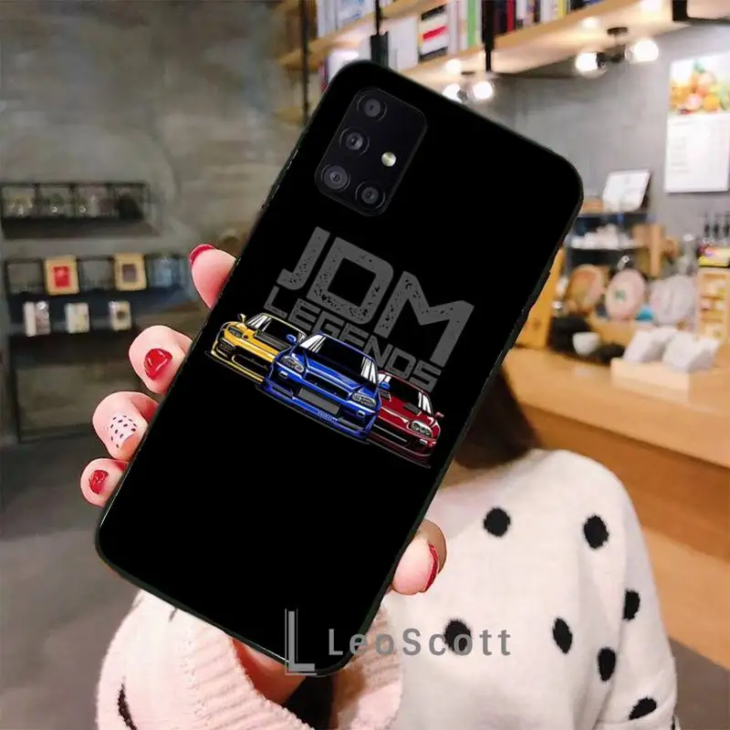 

AE86 car Phone Case For Samsung A40 A50 A51 A71 A20E A20S S8 S9 S10 S20 Plus note 20 ultra 4G 5G