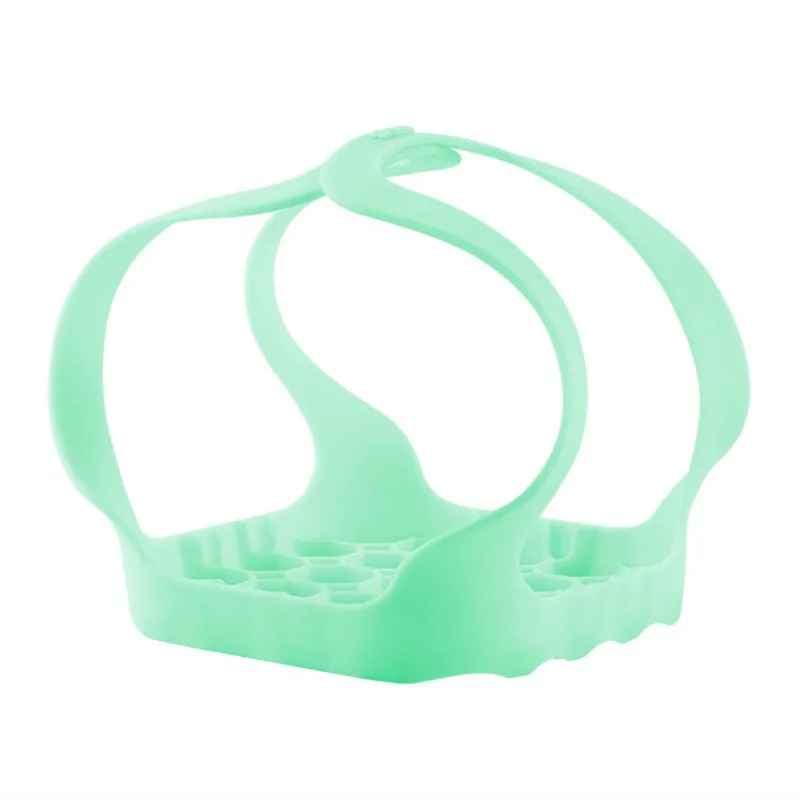 

Food Grade Silicone Cooking Utensils Steamed Holder Folding Food Basket For Fruit Vegetable Steam Cooker Kitchen Drainage Basket