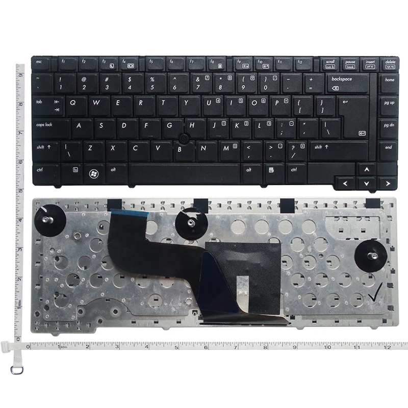 QH английская клавиатура для ноутбука HP 8440P 8440W 8440 US черная новая | Компьютеры и