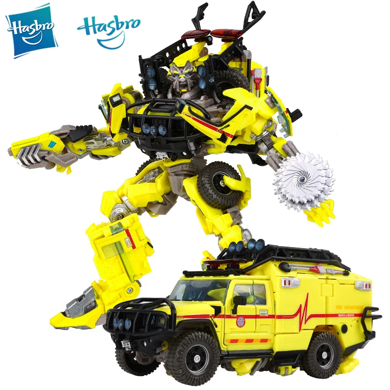

Hasbro Transformers Boy Child Toy Hand-made Gift Box Classic Film Series Master Ambulance