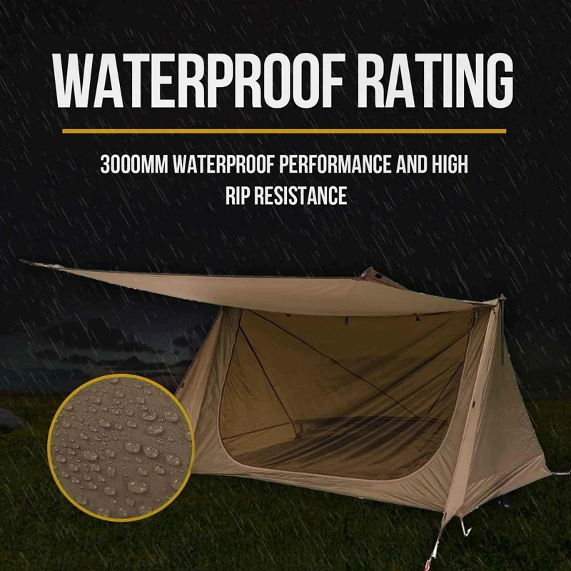 3 Сезона Двойной человеческая полатка ультра легкая нейлоновая укрытие Бейкер