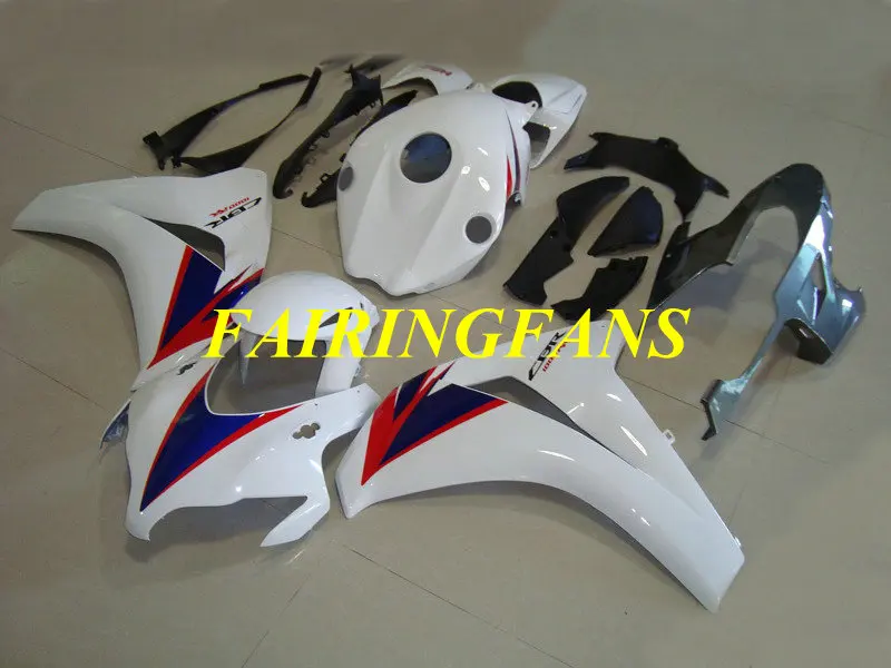 Инжекторный комплект для HONDA CBR1000RR 08 09 10 11 CBR 1000 RR 1000RR 2008 2011 белый Обтекатели на