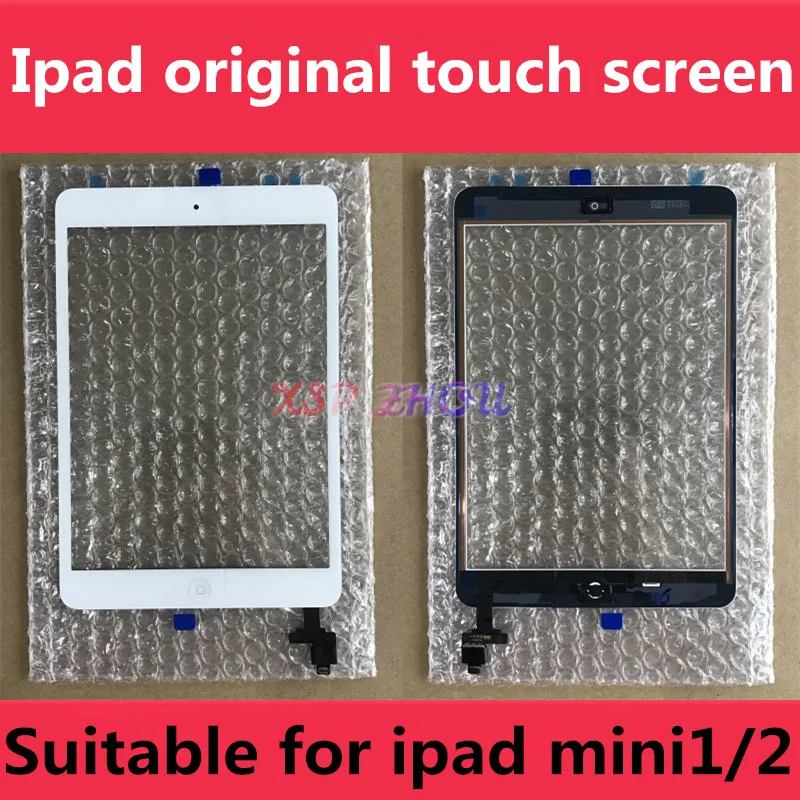 Для OEM iPad Mini 1 экран iPad Mini 2 сенсорный экран A1432 A1454 A1455 A1489 A1490 A1491 дигитайзер кабель ИС кнопка домой
