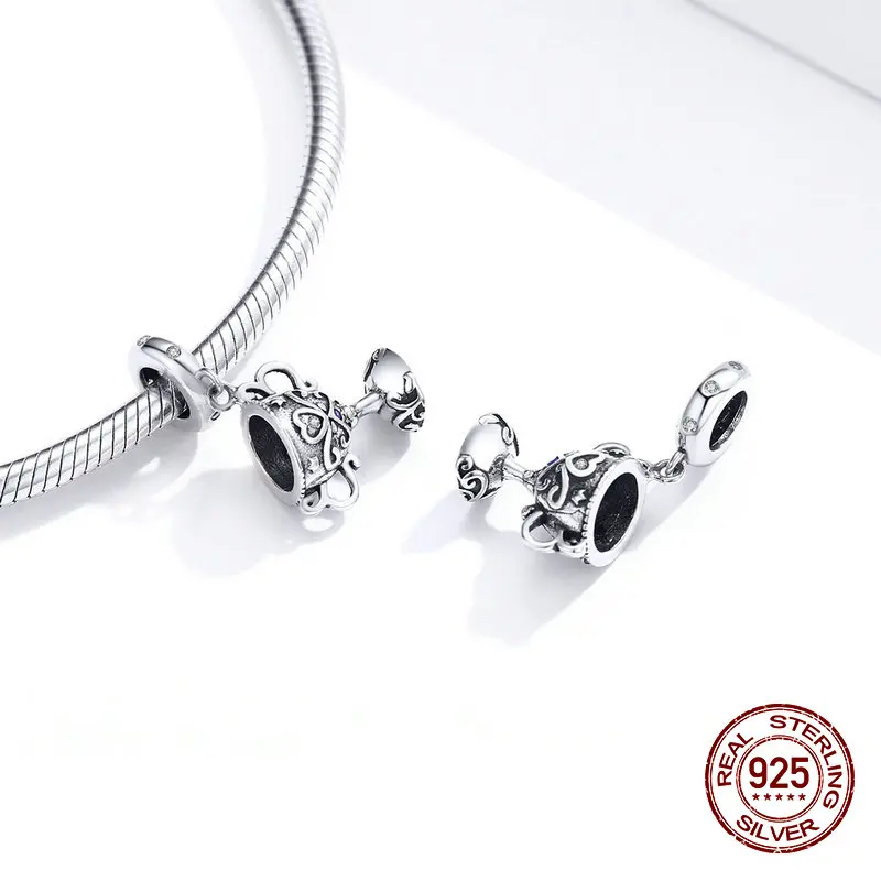 Подходит для изготовления браслетов ожерелье подвеска из стерлингового серебра