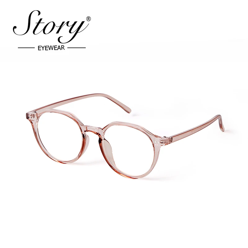 Модные круглые компьютерные очки с голусветильник для женщин и мужчин 2020