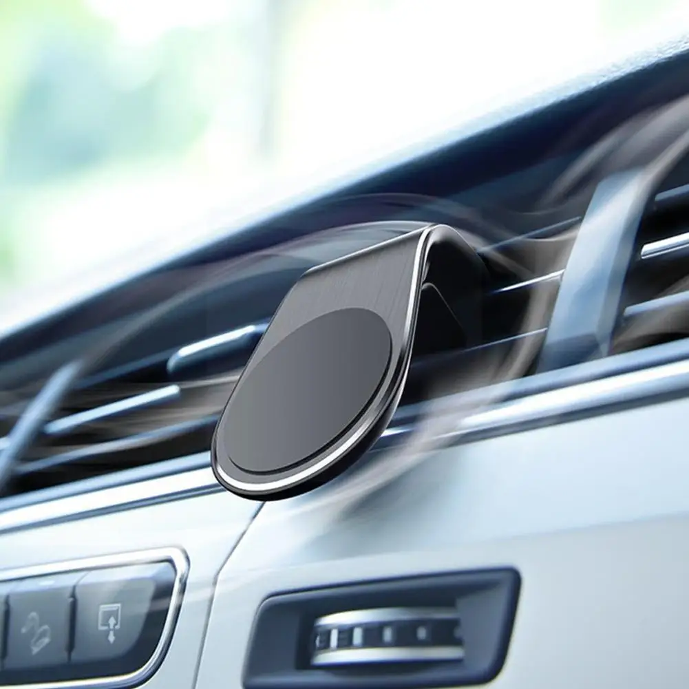 

360 Degree Magnetic Car Phone Holder Air Outlet Base Mount Slip With Universal Car Anti Navigation Stand Clip Interior Brac X9I7