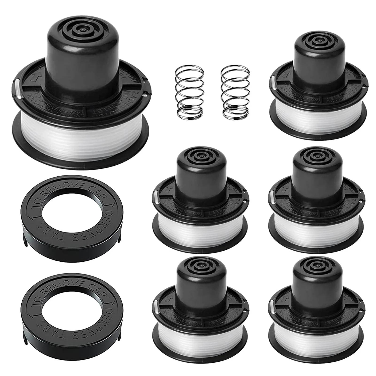 Replacement Spools For Black & Decker St1000 St4000 St4500 Ge600 Cst800 St6800 Bump Feed Spool Rs-136