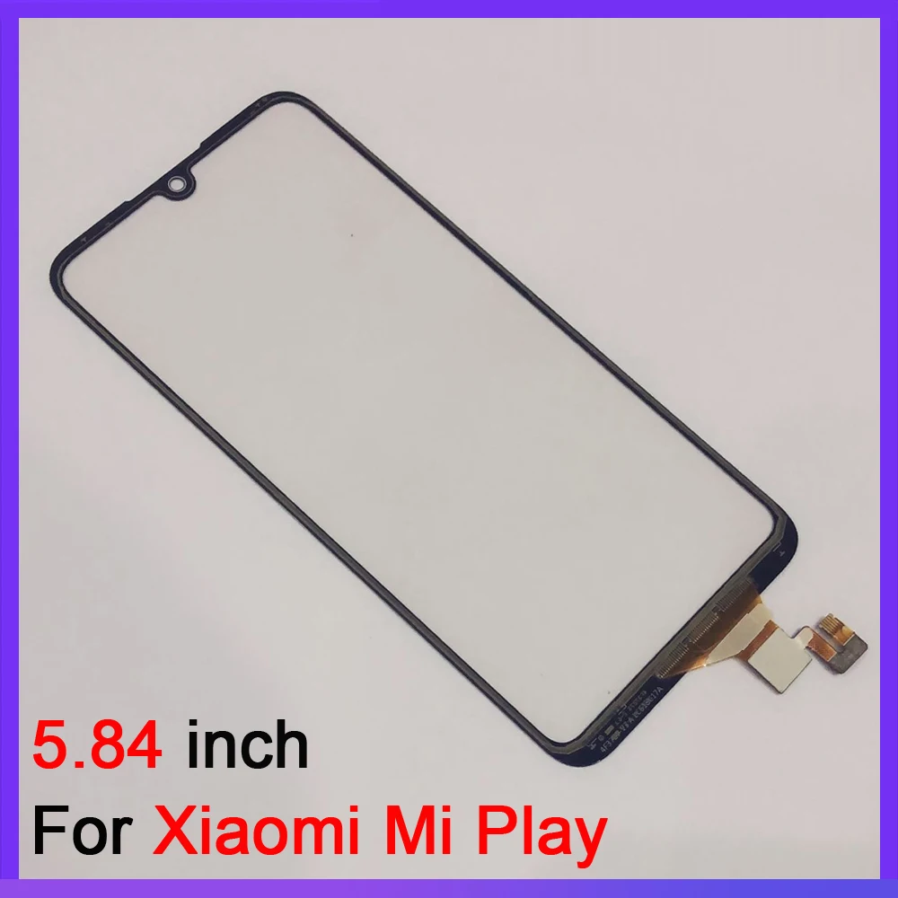 

5.84" inch Touch Screen Glass For Xiaomi Mi Play Touch Screen Digitizer Glass Sensor Replacement