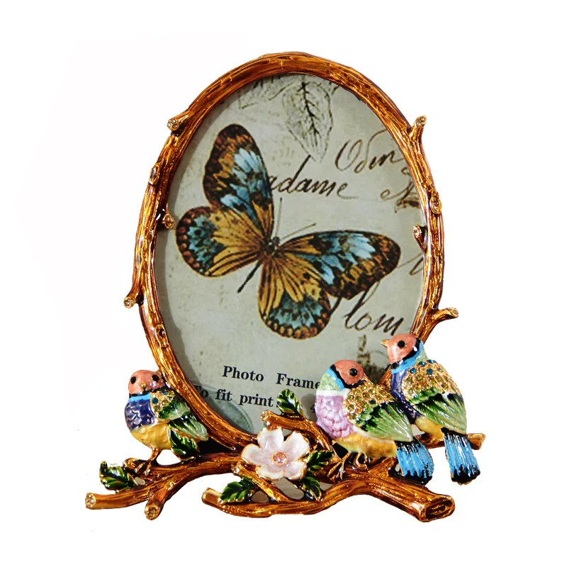 Европейская классическая оцинкованная фоторамка из сплава платформа креативное