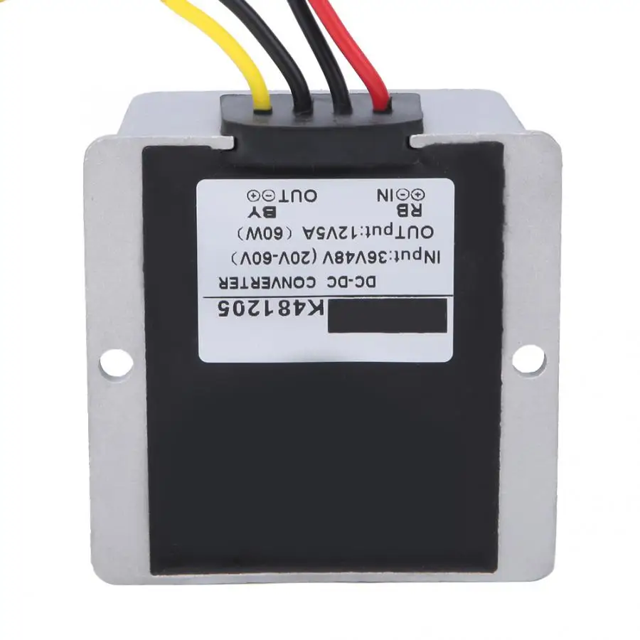 Солнечный инвертор постоянного тока в Мощность конвертер 36/48 V 12 5A 60W понижающий