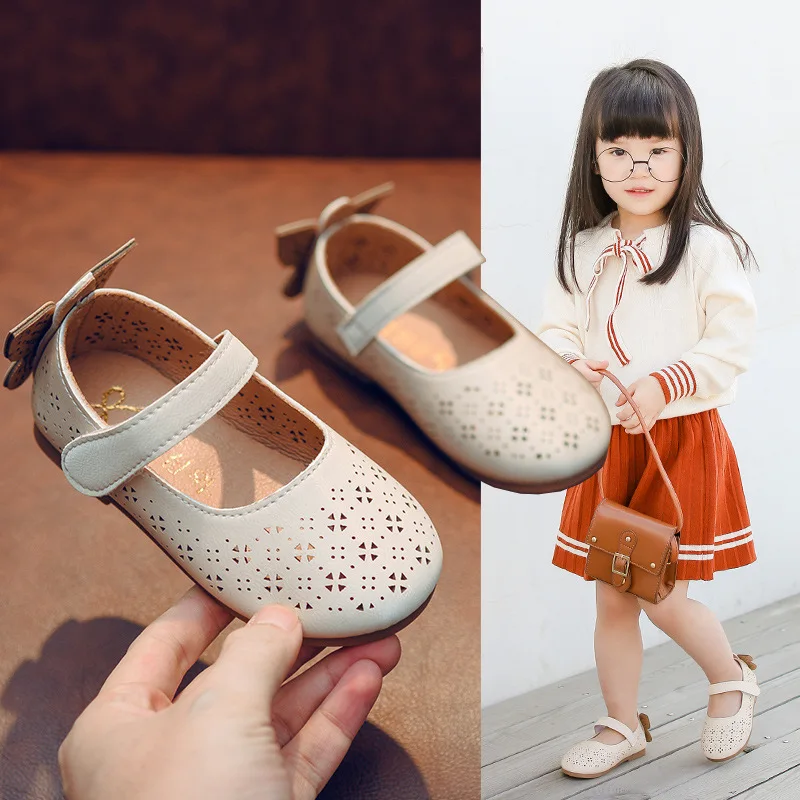 Сандалии для маленьких девочек Обувь с вырезами Новое поступление 2020 года