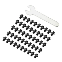 aluminum alloy bicycle pedal bolt pedal fixed studs anti slip mountain bike screws for m4 pedal anti slip screws