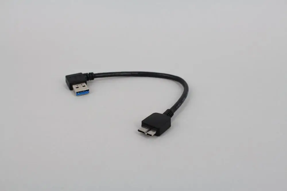 30cm 90 degree right angled Micro B USB 3.0 Data Sync Charging Short Cable for USB3.0 Mobile hard disk | Электроника