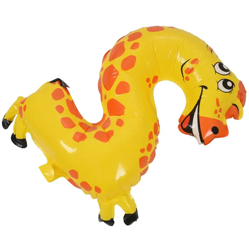 HOT-Cute kids Pet Numbers Foil Balloon Animal Air walker Helium Fun Birthday Parties Decor Giraffe 2 | Дом и сад