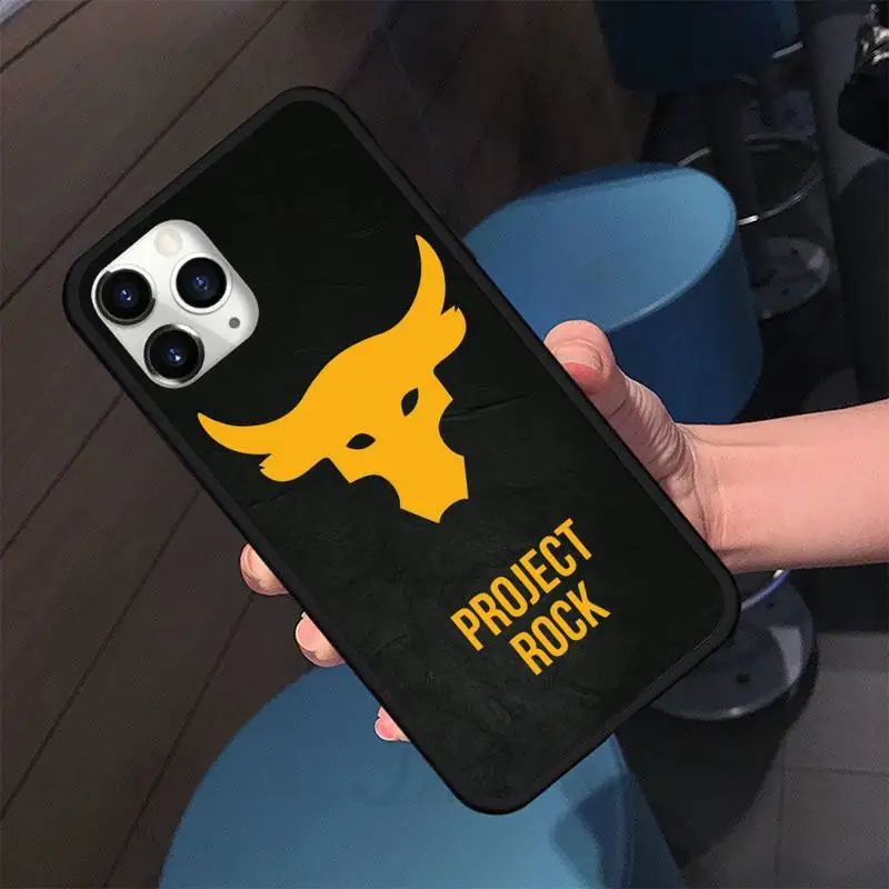 

The Rock Dwayne Johnson Phone Case For iphone 5S 6S 7 8 11 12 XR XS SE Plus Pro ProMax Cover Fundas Coque