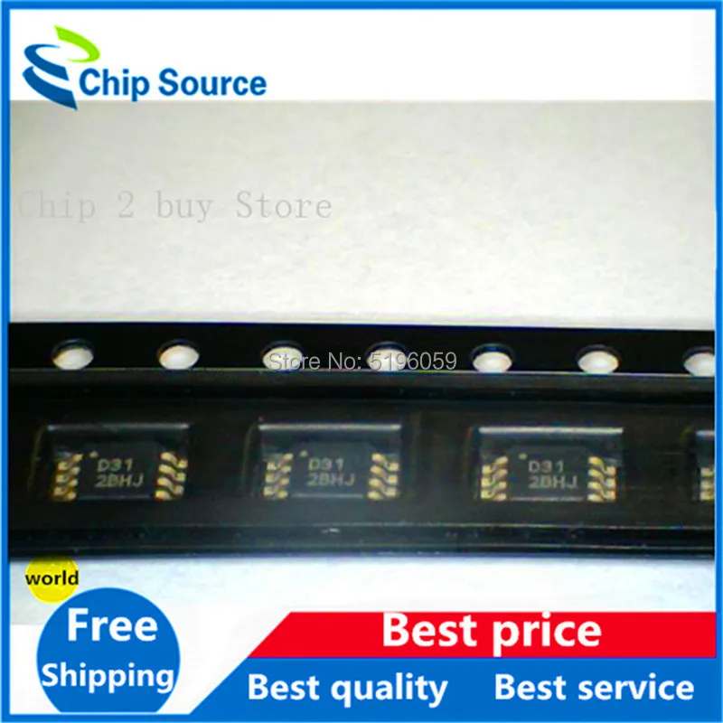 5 шт./партия код: D31 DAC8531E DAC8531Data asquirement IC цифровые аналоговые преобразователи (DAC) 8