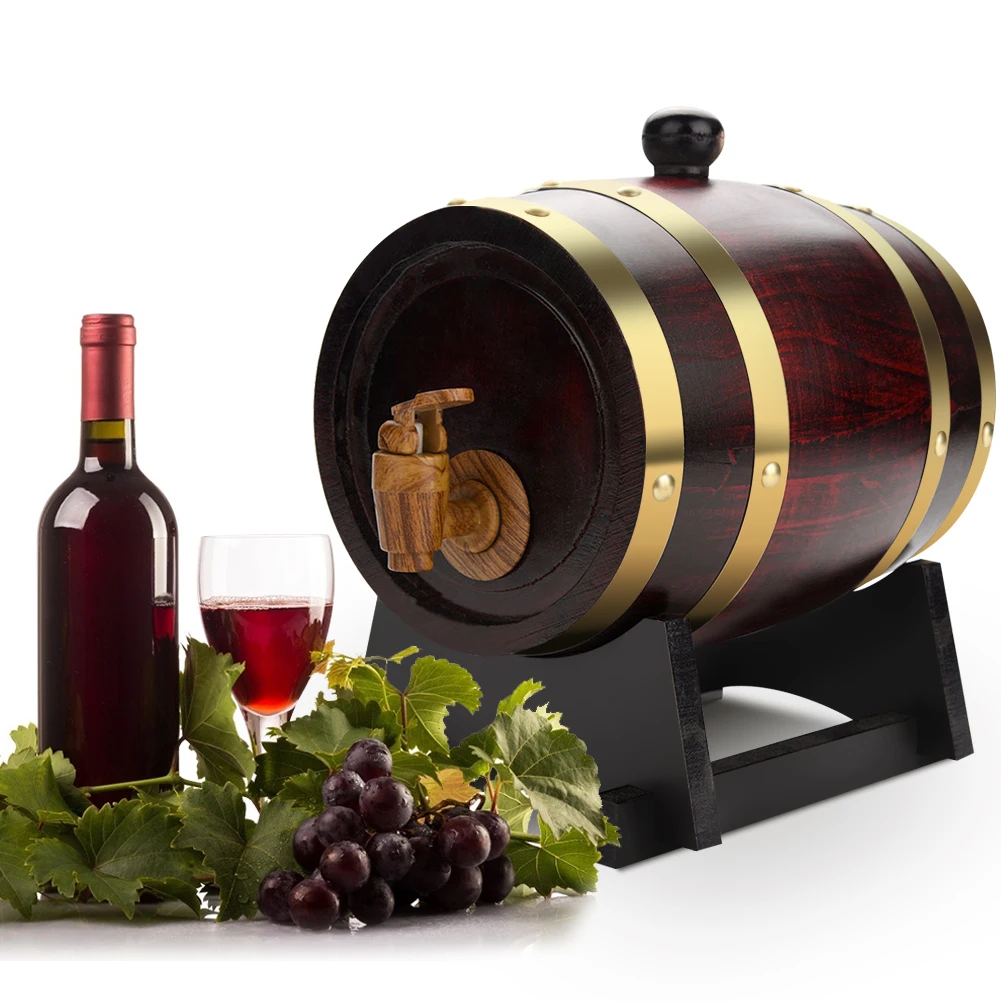 1 5 Лоак сосновая бочка для хранения вина специальный ведра Пивные Бочки более