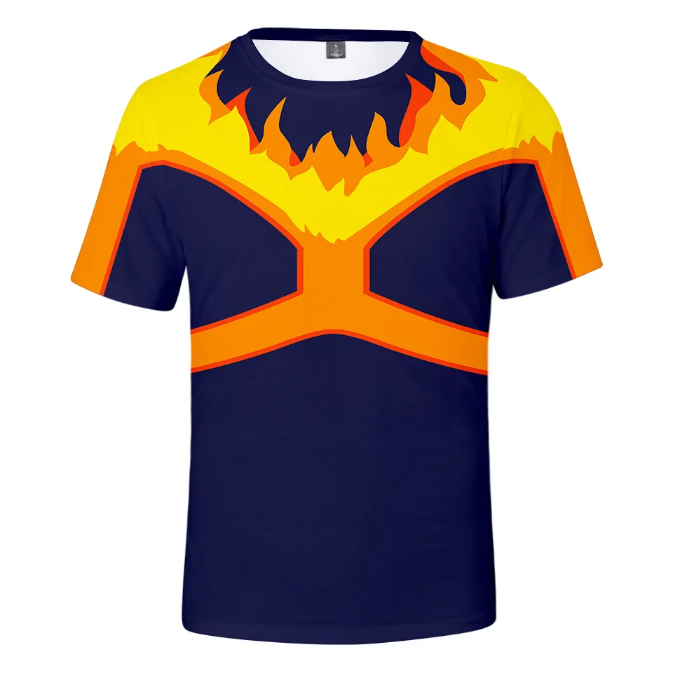 

Men t shirt My Hero Academia 3D printed t-shirts boys girls Boku no Hero Academia Tshirts tee child clothes 110-6XL