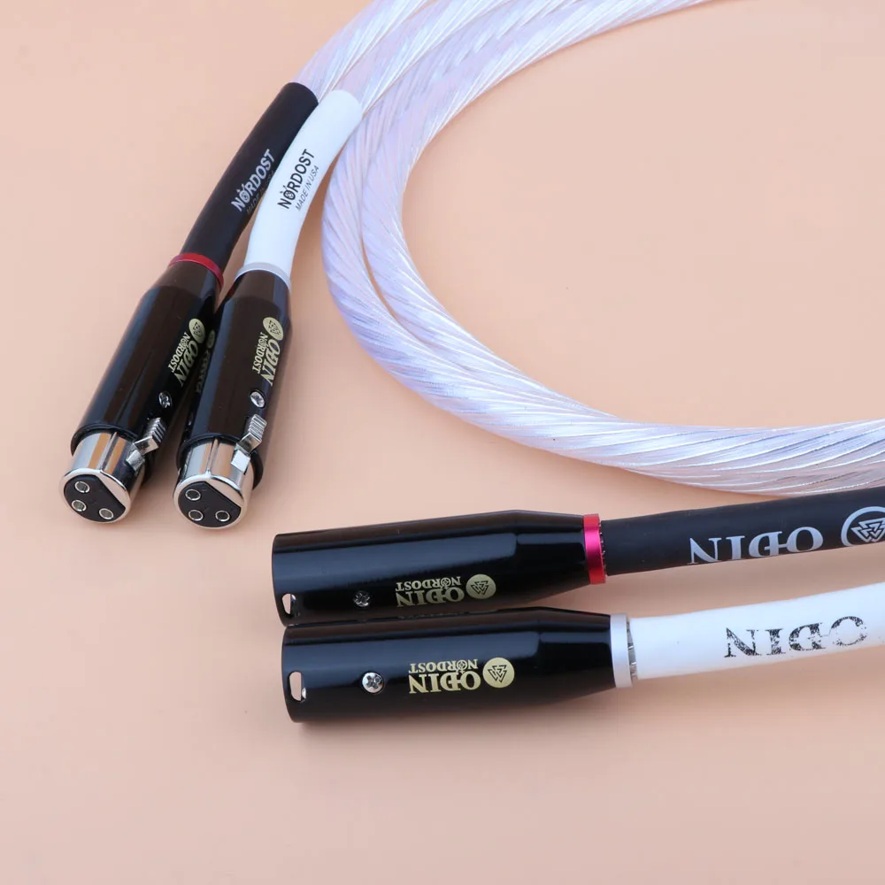 Nordost Odin Supreme ссылка соединители кабеля с 8 ю ядрами серебряным покрытием XLR