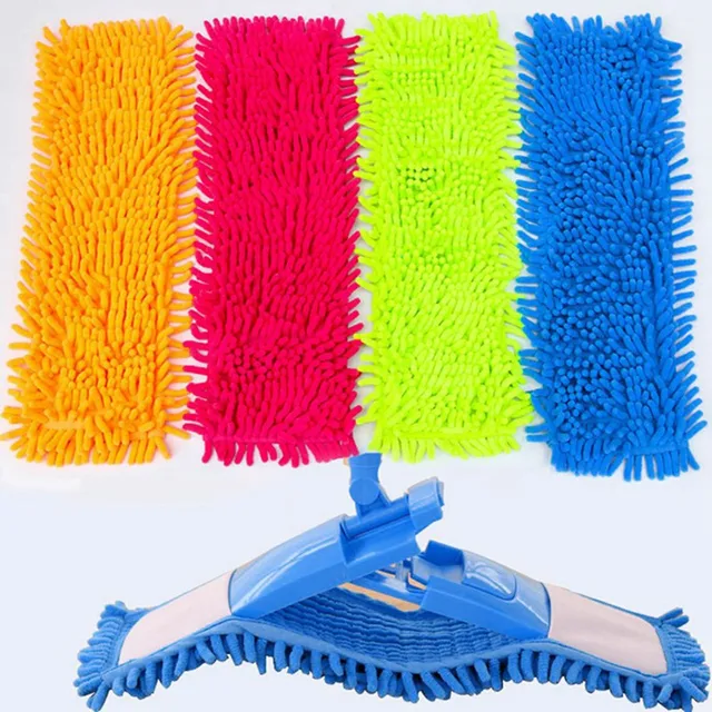 Mop Head Floor Cleaning Replacement Cloth Microfiber Replacement Mop Pad Paste Cloth Cover Home Spray Water Spraying Flat Dust