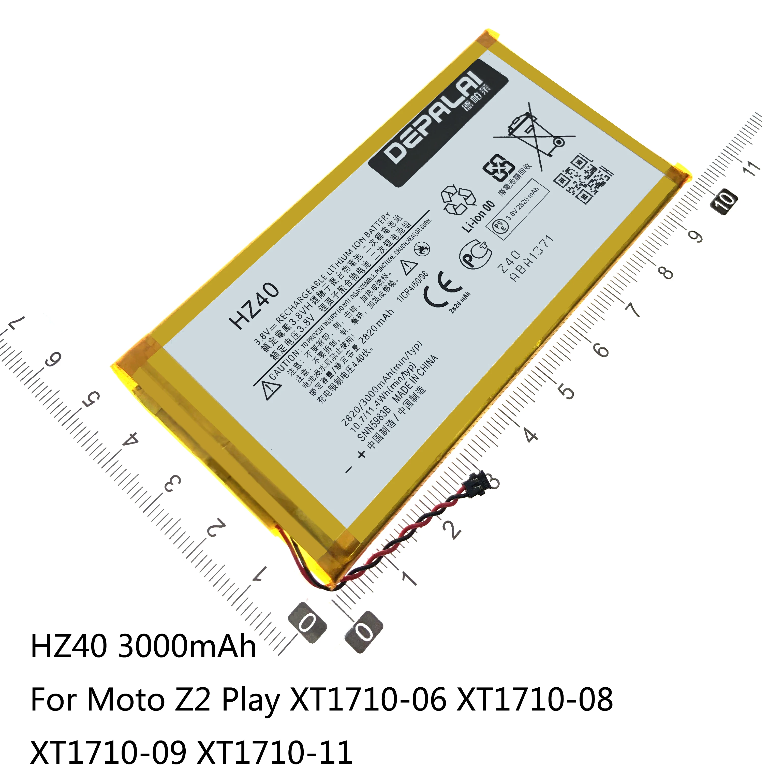 Аккумулятор для Motorola Moto E1 ST XT1019 XT1021 XT1022 XT1526 1063 1077 G5S Plus XT1791 XT1792 Z2 Play XT1710 - купить по