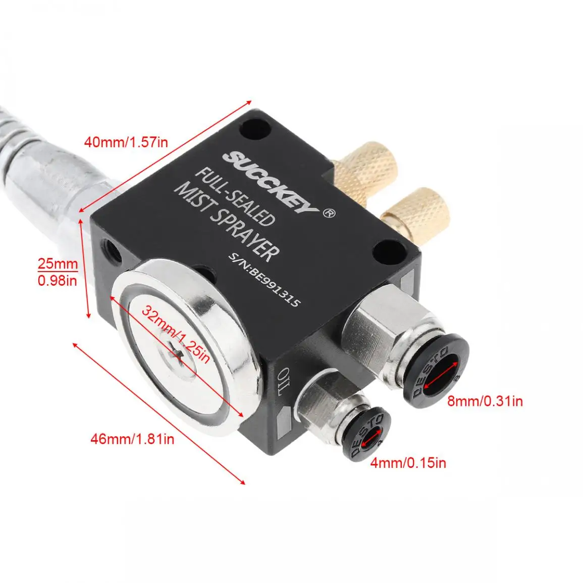 Система распыления охлаждающей жидкости адсорбируемая Магнитная основа гибкая
