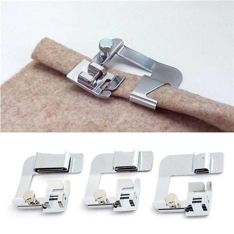 1PC Hot Sale Domestic Sewing Machine Foot Presser Rolled Hem Feet Set for Brother Singer Accessories 6 Size | Дом и сад