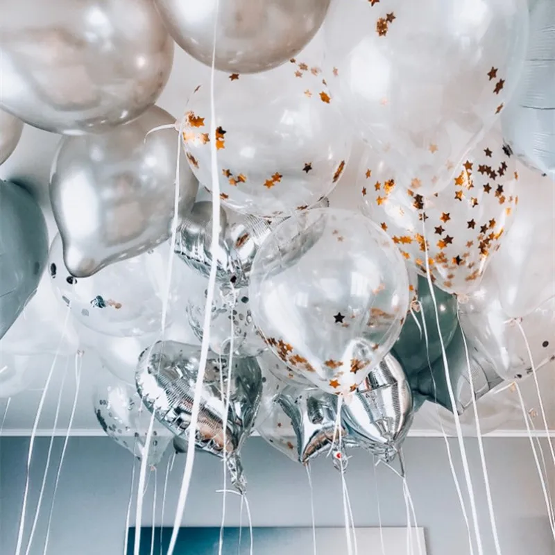 Прозрачные латексные воздушные шары 5 12 18 36 дюймов большие прозрачные надувные