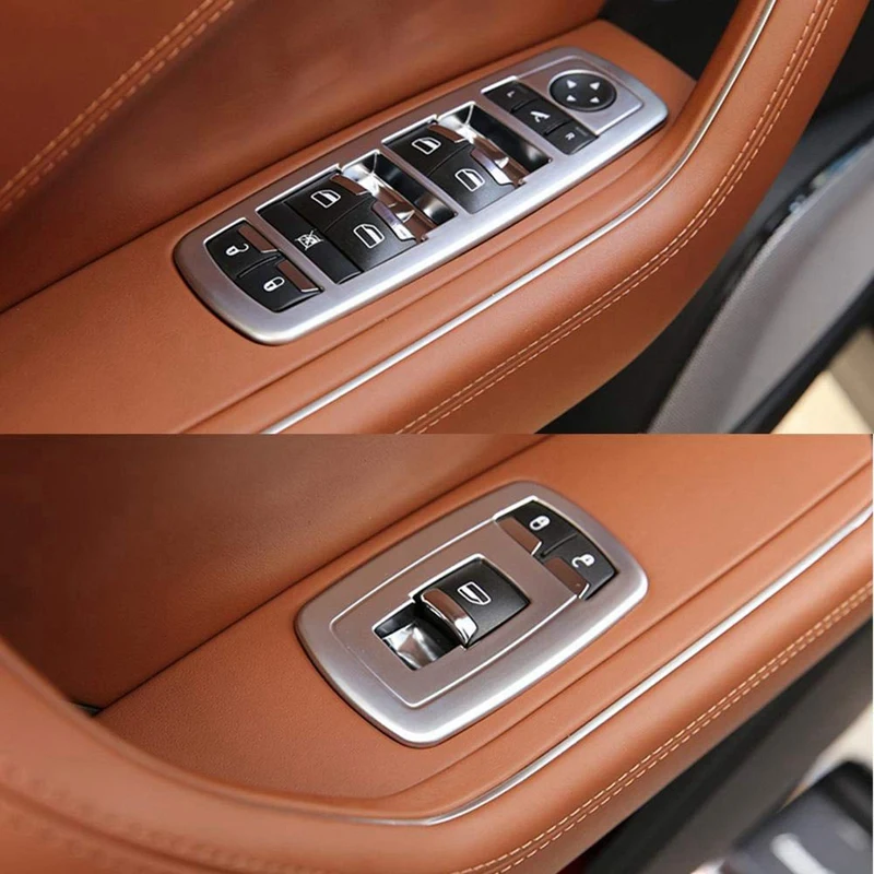 Декоративная оконная накладка в форме автомобиля с блестками для Maserati Levante 2017 2018 |