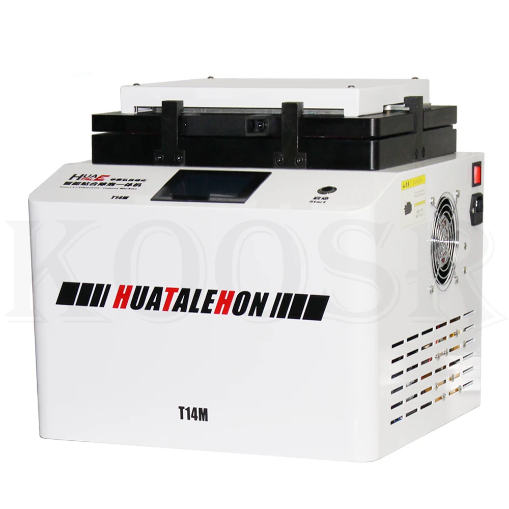 T14M 14 дюймовый изогнутый экран вакуумный ламинатор и машина для удаления пузырей