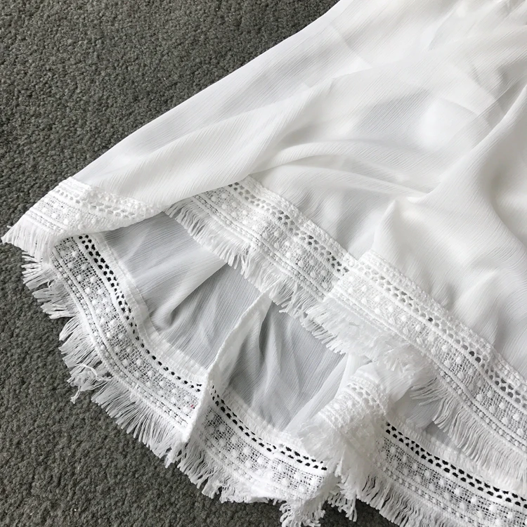 Платье женское длинное в стиле пэчворк с вырезами V-образным вырезом винтажное