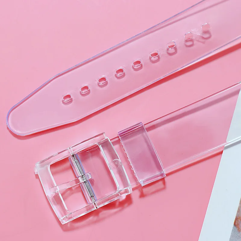 Женские кварцевые часы с мультяшным животным прозрачный циферблат модные