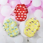 Костюм для домашних животных, собак, симпатичное пальто с принтом животных, хлопковый мягкий пуловер, рубашка для собак, куртка, свитер, свитер для кошек, одежда для домашних животных, наряд