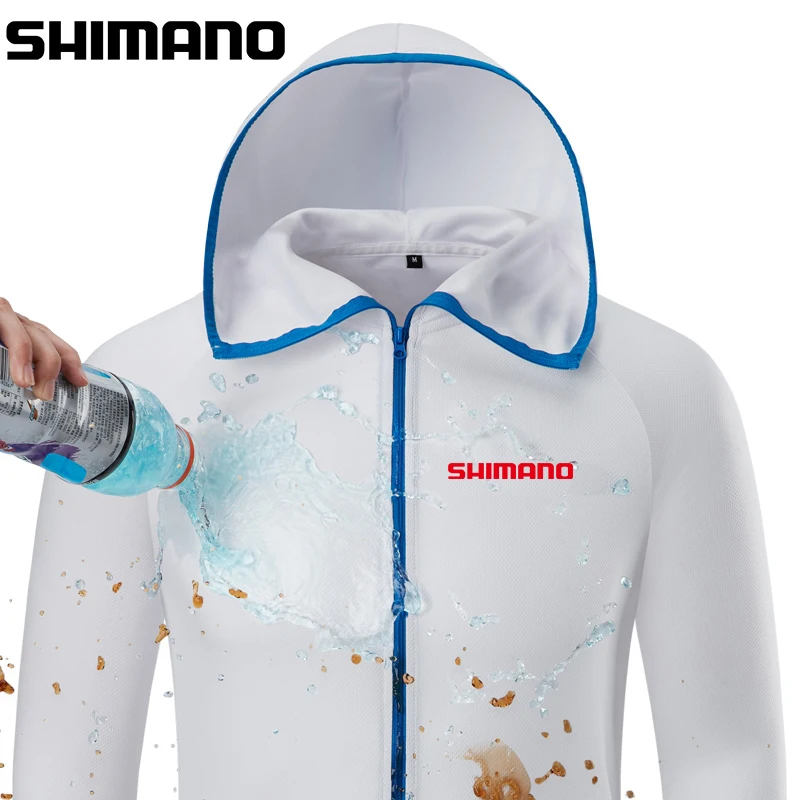 

Shimano Fishing Breathable Fishing Clothing Waterproof Fishing Shirts Long Sleeve Fishing Jacket Quick Drying Fishing Clothes