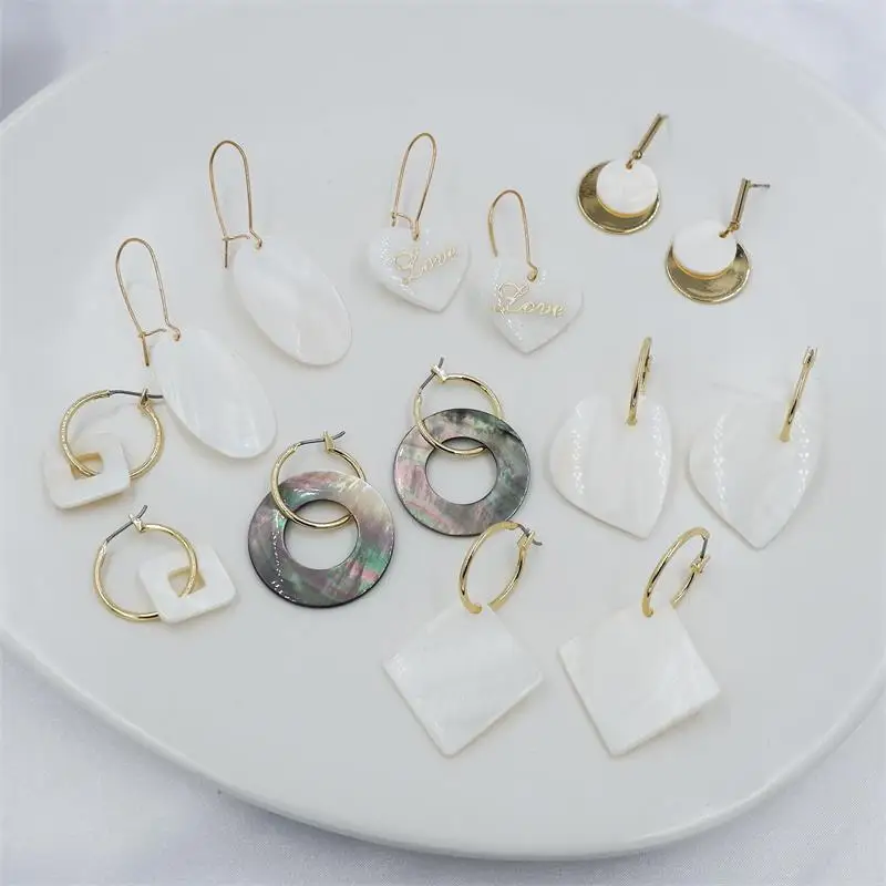 Модные серьги с натуральным корпусом|Серьги-подвески| |