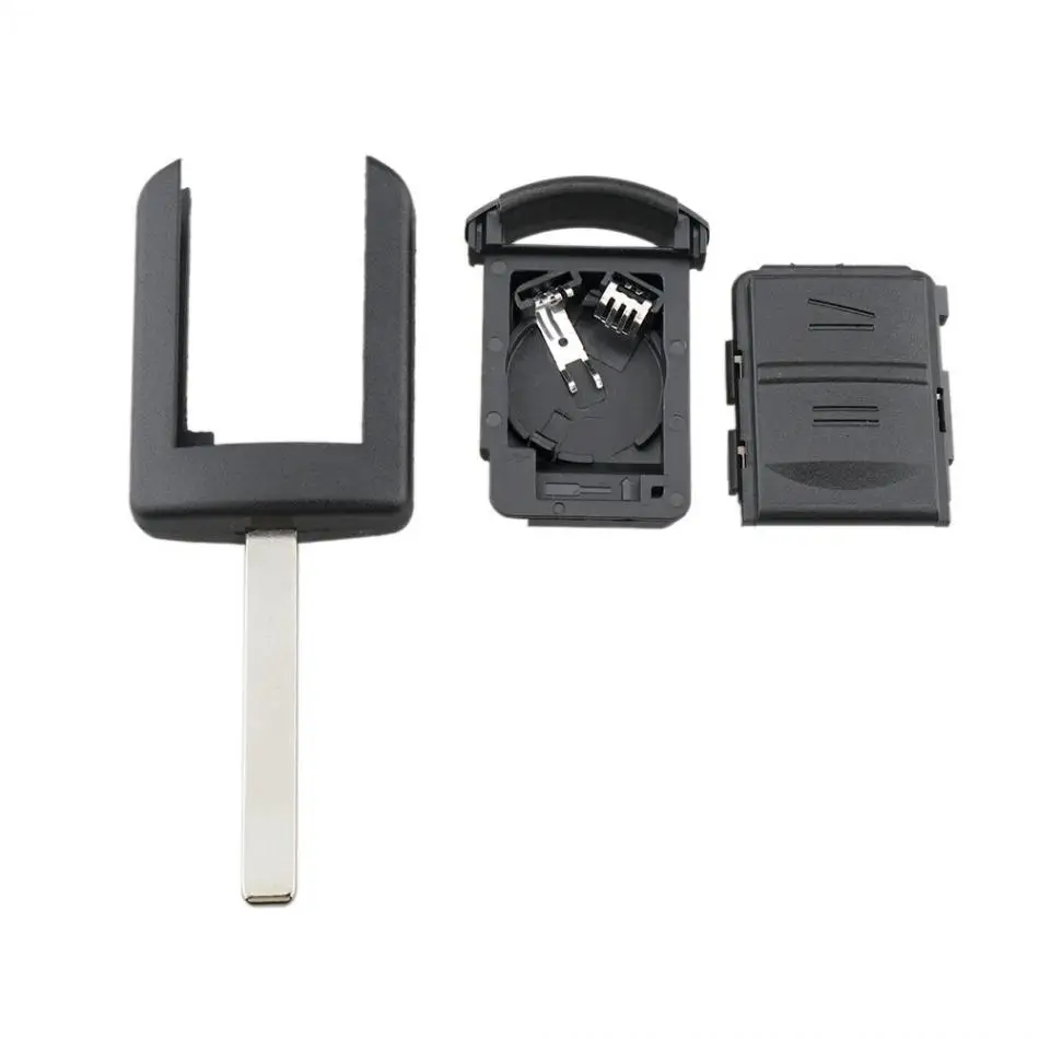 Чехол для автомобильного ключа с двумя кнопками Сменный пульта дистанционного