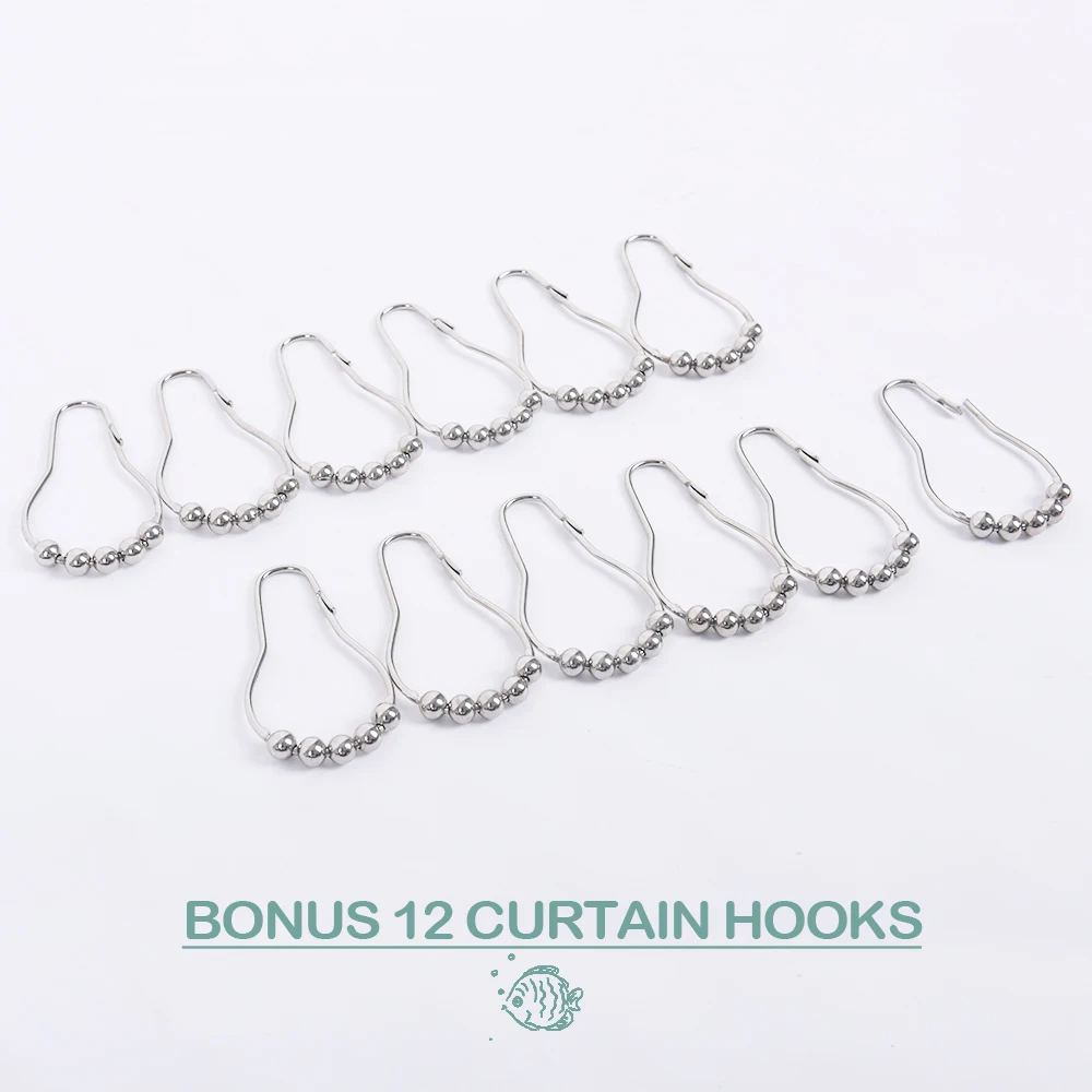 Водонепроницаемый экран полиэфирная Штора для ванны тканевый лист узор моющиеся