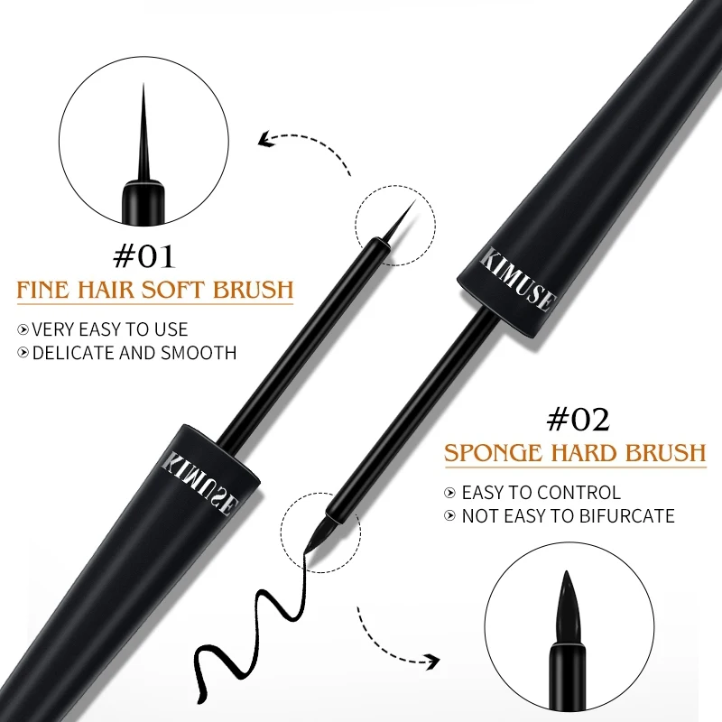 

Matte Waterproof Liquid Eyeliner Pen Makeup Long-lasting Easy To Control Fast Dry Cosmetic Waterproof Smooth Eye maquiagem