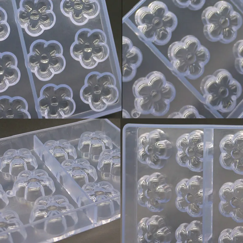 Цветение сливы шоколадная форма пластиковый материал для сахара выпечки