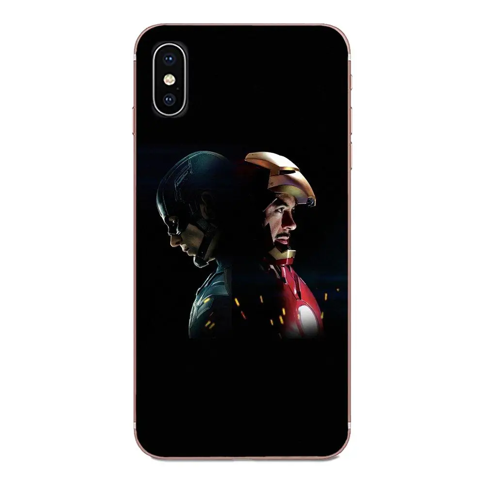 Cases Deadpool Captain America Iron Man For Xiaomi Mi3 Mi4 Mi4C Mi4i Mi5 Mi 5S 5X 6 6X 8 SE Pro Lite A1 Max Mix 2 Note 3 4 | Мобильные