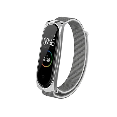 Mi band 4 ремешок нейлоновый холст ремешок для Xiao mi band 4 Смарт часы браслет аксессуары для mi Band 4 mi 4 Pulseira - Цвет: Color 5
