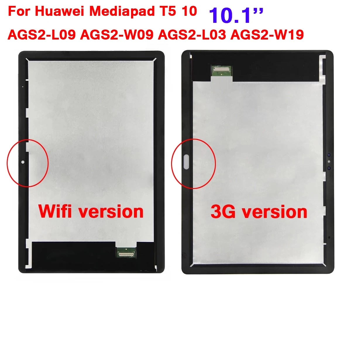 Тест ЖК дисплей для Huawei MediaPad T3 T5 10 AGS L03 L09 W09 AGS2 сенсорный экран дигитайзер в