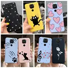 Для Xiaomi Redmi Note 9 влюбленная пара задняя крышка для задней поверхности из мягкого силикона Бампер для телефона Redmi Note 9 5G чехол Redmi Note9 Coque