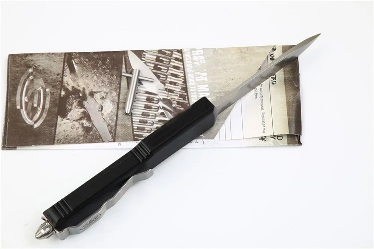 С логотипом UT / Bounty Hunter зомби алюминиевая ручка стальное лезвие Выживание EDC