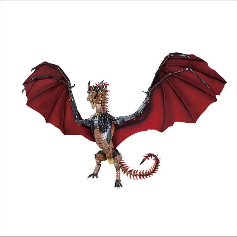 

K89 Creative Toys The Drogon and Viserion Dragon Model Kits Building Blocks Bricks Collectable Toys Christmas Gifts for Kids
