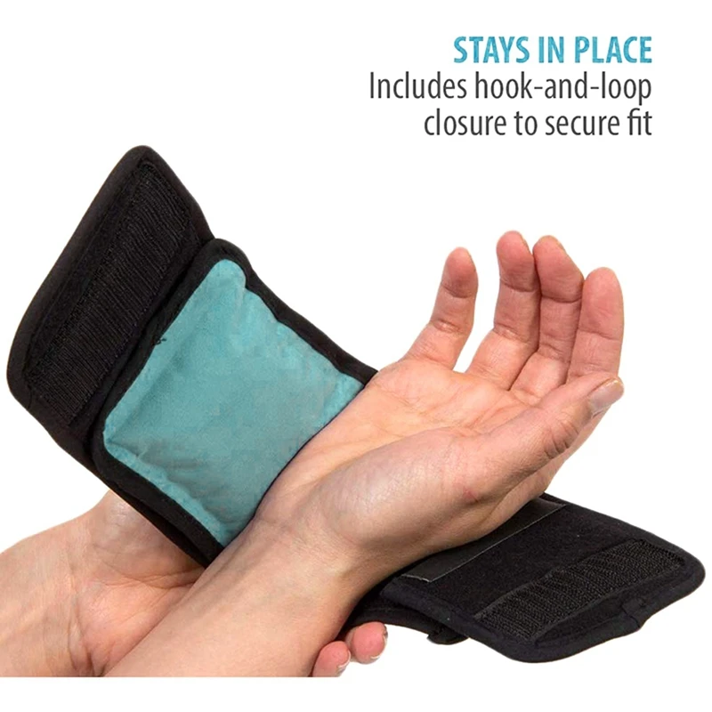 

ELOS-1 Pcs Cold Therapy Wrap with Strap Hand Foot Cold Hot Therapy Pain Ice Pack & 1 Pcs Replacement Parts Basketball Net