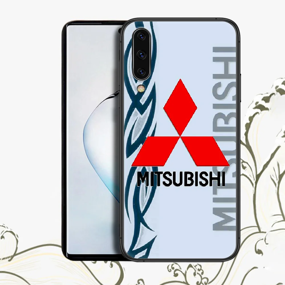

Mitsubishi Cool Car Samsung Galaxy A 3 5 7 8 10 20 20E 21S 30 30S 21 40 50 51 70 71 80 For Phone Case black Hoesjes Tpu Cell