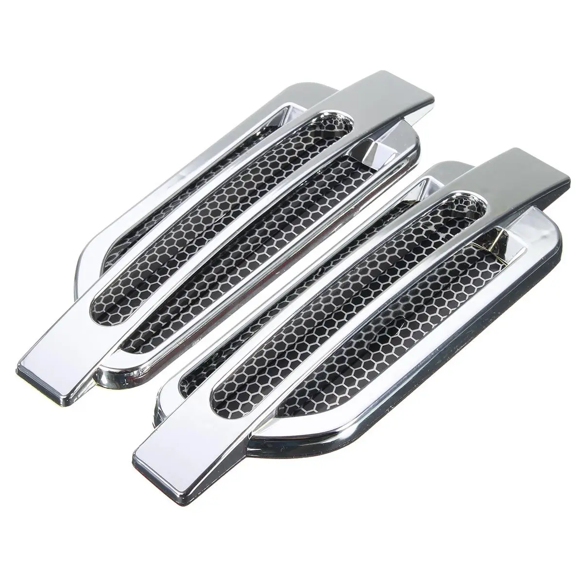 Хромированная Автомобильная боковая крышка на вентиляционное отверстие для